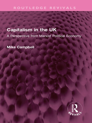 cover image of Capitalism in the UK